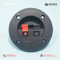 Round Speaker Wire Terminal (Spring Type) – High-Quality Speaker Connector | Voltech Electronics